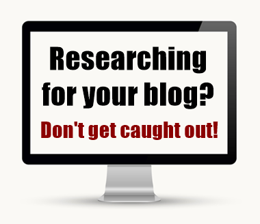 Researching and Citing Statistics for Blogs